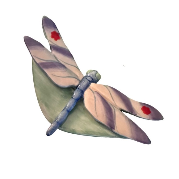 Fitz and Floyd, Living Color Small Bowl, Dragonfly. - Picture 5 of 8